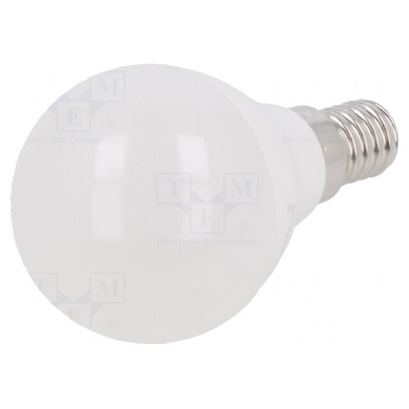 Lampă LED E14 6W Alb Rece 6400K | Electronic-mag.ro | Componente Electronice