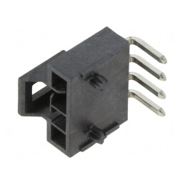 Adaptor HDR Nano-Fit, 4 Circuite, Negru | Electronic-mag.ro | Componente Electronice