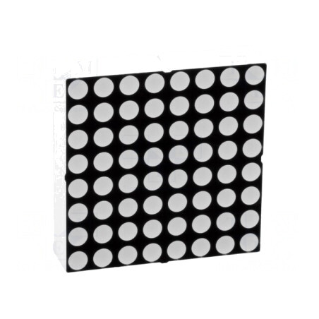 Afișaj LED 8x8 Roșu 37,9x37,9mm | Electronic-mag.ro | Componente Electronice