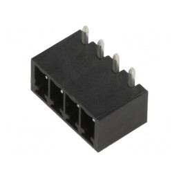 Conector Euro Header 3.5MM RA Negru 4 Pini | Electronic-mag.ro | Componente Electronice