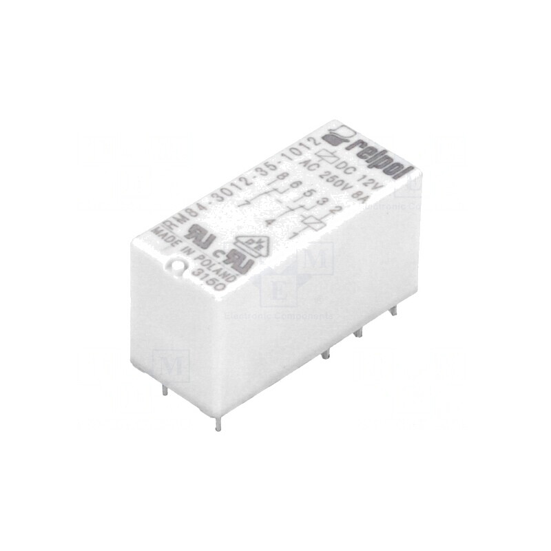 Releu Electromagnetic DPDT 12VDC 8A PCB | Electronic-mag.ro | Componente Electronice Releu Electromagnetic DPDT 12VDC 8A PCB | Electronic-mag.ro | Componente Electronice