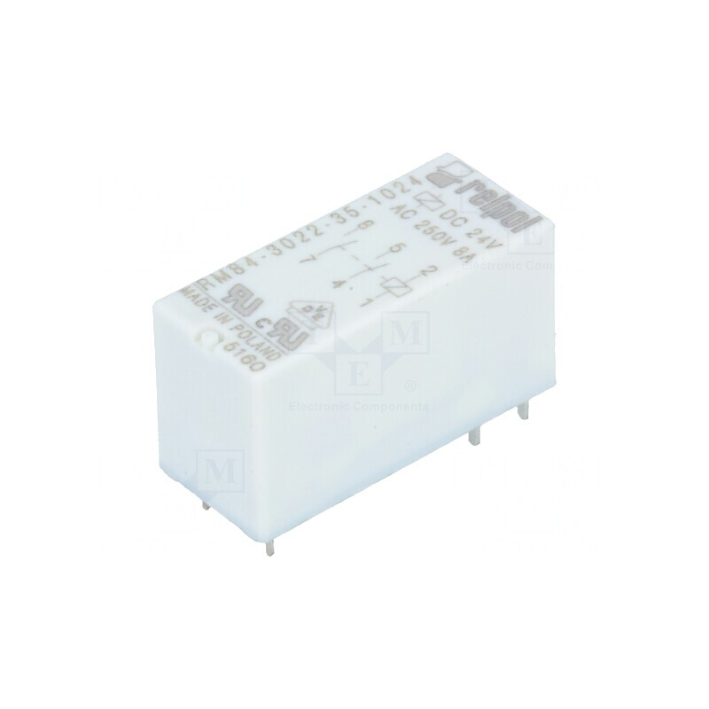 Releu Electromagnetic DPST-NO 24VDC 8A 250VAC | Electronic-mag.ro | Componente Electronice Releu Electromagnetic DPST-NO 24VDC 8A 250VAC | Electronic-mag.ro | Componente Electronice