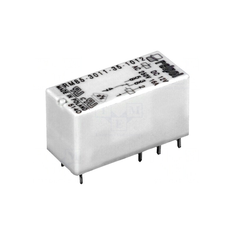 Releu Electromagnetic SPDT 12VDC 16A | Electronic-mag.ro | Componente Electronice