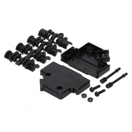 Carcasă D-Sub 25pin și HD 44pin pentru Conectori | Electronic-mag.ro | Componente Electronice