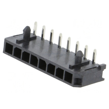 Soclu cablu-placă Micro-Fit 3.0 3mm 8 pini 5A | Electronic-mag.ro | Componente Electronice