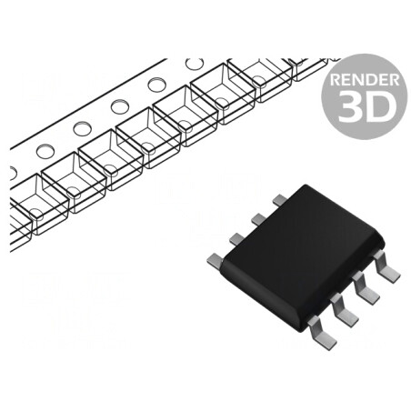 Memorie FLASH 32Mb SPI 86MHz 2,7-3,6V SOP8 Serial | Electronic-mag.ro | Componente Electronice