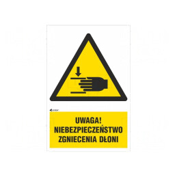Folie Autoadezivă Indicator de Protecție Avertizare | Electronic-mag.ro | Componente Electronice