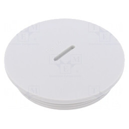 Capac de protecţie PG42 IP54 poliamidă gri | Electronic-mag.ro | Componente Electronice