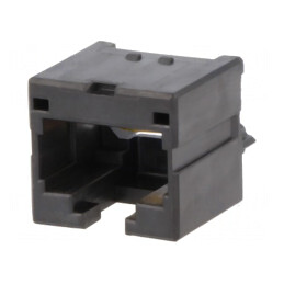 Soclu RJ45 8P8C Cat 6a pentru PCB THT Drept | Electronic-mag.ro | Componente Electronice