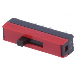 Comutator Glisant 3 Pini Vertical 0.1A 30VDC ON-ON-ON | Electronic-mag.ro | Componente Electronice