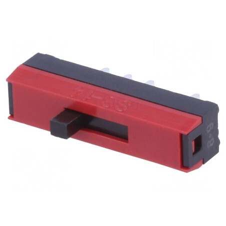 Comutator Glisant 3 Pini Vertical 0.1A 30VDC ON-ON-ON | Electronic-mag.ro | Componente Electronice