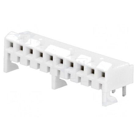 Soclu cablu-placă 10 pini THT aurit 3,96mm | Electronic-mag.ro | Componente Electronice