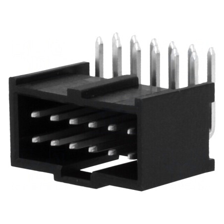 Soclu Dreptunghiular C-Grid III 2,54mm 12 PIN THT | Electronic-mag.ro | Componente Electronice