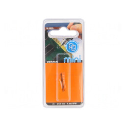 Burghiu HSS Ø0,5mm pentru Lemn, Metal și Plastic, Set 2 buc. | Electronic-mag.ro | Componente Electronice