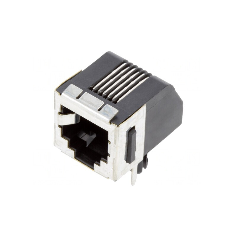 Soclu RJ12 Cat3 Ecranat Profil Jos cu Blocare Panou | Electronic-mag.ro | Componente Electronice Soclu RJ12 Cat3 Ecranat Profil Jos cu Blocare Panou | Electronic-mag.ro | Componente Electronice