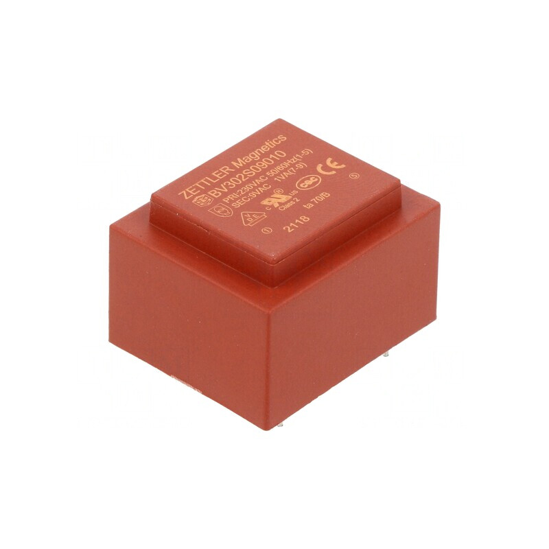 Transformator Încapsulat 1VA 230V 9V 111mA PCB | Electronic-mag.ro | Componente Electronice Transformator Încapsulat 1VA 230V 9V 111mA PCB | Electronic-mag.ro | Componente Electronice