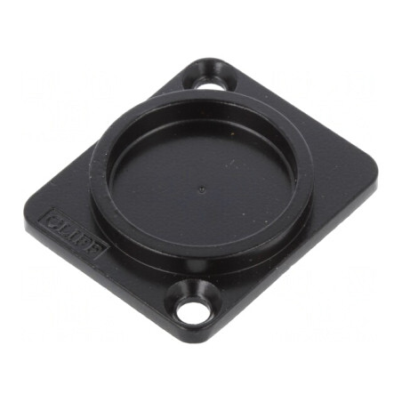 Capac protecție șurub conic metalic negru | Electronic-mag.ro | Componente Electronice