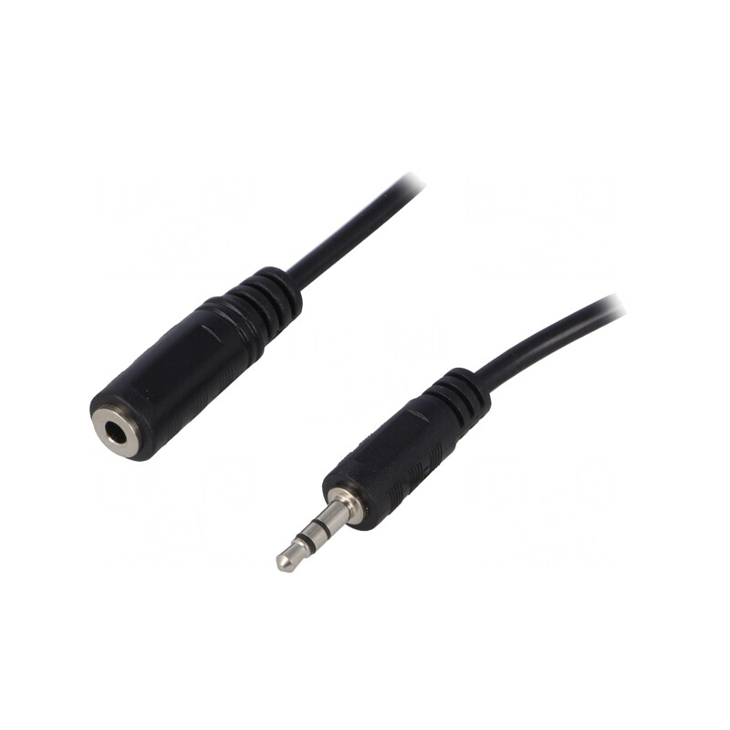 Cablu Audio Jack 3,5mm 3m Negru | Electronic-mag.ro | Componente Electronice