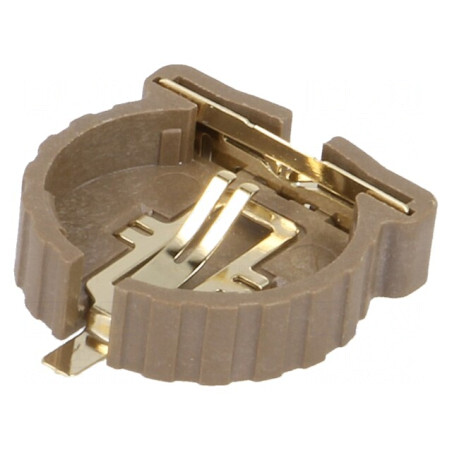 Suport Baterie CR1220 SMD Orizontal 4mm 12mm | Electronic-mag.ro | Componente Electronice
