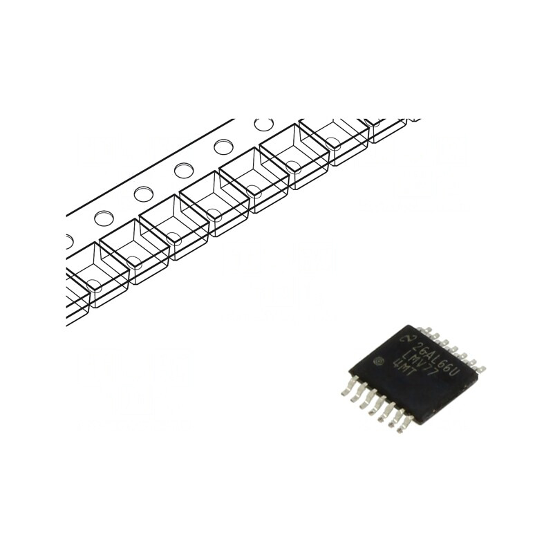 Amplificator Operațional 3,5MHz 2,7-5,5V 4 Canale TSSOP14 | Electronic-mag.ro | Componente Electronice