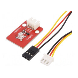 Modul LED 2-2.5VDC 31x21mm pentru Arduino Ø3mm | Electronic-mag.ro | Componente Electronice