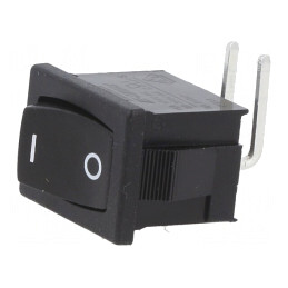 Comutator Rocker ON-OFF 15A/125V Negru | Electronic-mag.ro | Componente Electronice