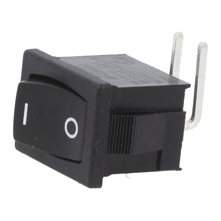 Comutator Rocker ON-OFF 15A/125V Negru | Electronic-mag.ro | Componente Electronice