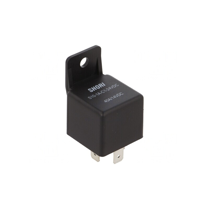 Releu Electromagnetic SPST-NO 24VDC 40A | Electronic-mag.ro | Componente Electronice