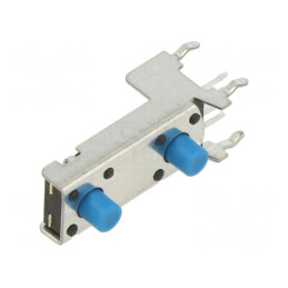 Microîntrerupător TACT NO 0,05A 12VDC THT | Electronic-mag.ro | Componente Electronice
