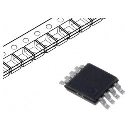 Comparator Low-Power 2-36V SMT VSSOP8 Rola/Banda