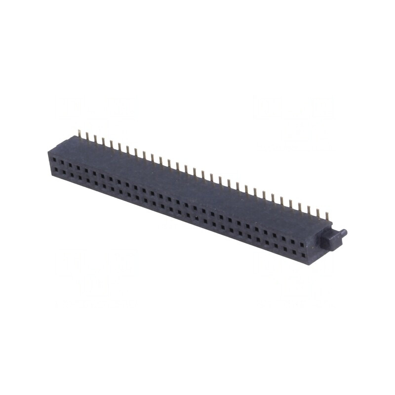 Soclu pini mamă 60 pini verticali 1,27mm SMT 2x30 | Electronic-mag.ro | Componente Electronice