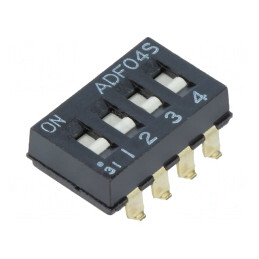 Comutator DIP-SWITCH ON-OFF 24V 2-pozitii SMT | Electronic-mag.ro | Componente Electronice