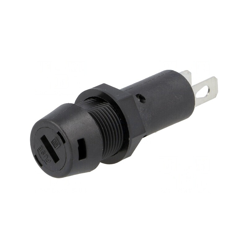 Clemă Siguranțe Cilindrice 10A Neagră 250VAC | Electronic-mag.ro | Componente Electronice Clemă Siguranțe Cilindrice 10A Neagră 250VAC | Electronic-mag.ro | Componente Electronice