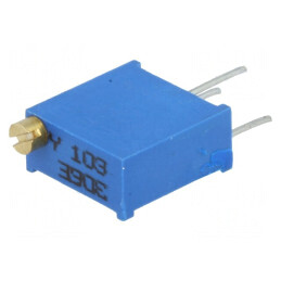 Potentiometru 10kΩ 500mW THT Multitură | Electronic-mag.ro | Componente Electronice