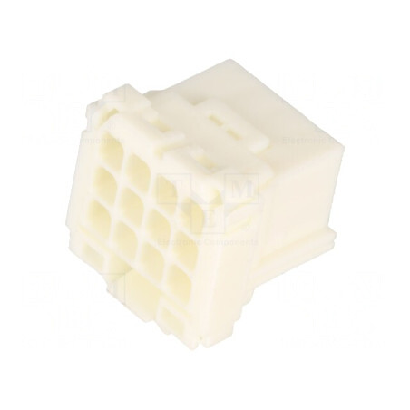 Conector Automotiv MCP 2.8 Mamă 12 PIN Pe Cablu | Electronic-mag.ro | Componente Electronice
