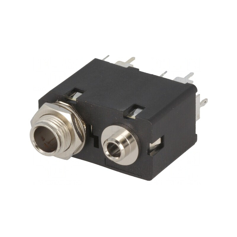 Soclu Jack 3.5mm la 6.3mm Mono | Electronic-mag.ro | Componente Electronice