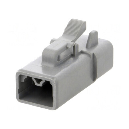 Conector cablu-cablu ATP mamă 2 pini gri | Electronic-mag.ro | Componente Electronice