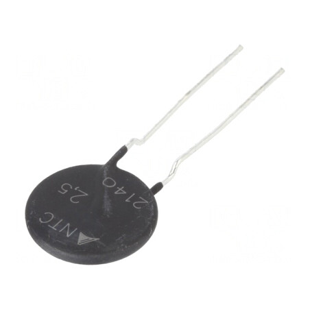 Termistor NTC 2,5Ω 5,1W THT 2900K | Electronic-mag.ro | Componente Electronice