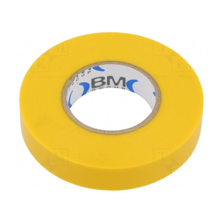 Bandă Electroizolantă Galbenă 15mm x 25m | Electronic-mag.ro | Componente Electronice