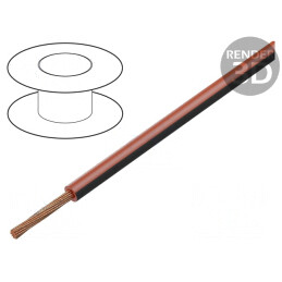 Cablu Electric FLRY-B 0,75mm2 PVC Roşu-Negru 60V Clasa 5 | Electronic-mag.ro | Componente Electronice