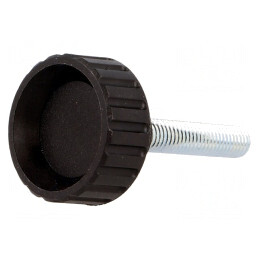 Buton de Reglare Poliamidă 32mm M8 40mm | Electronic-mag.ro | Componente Electronice
