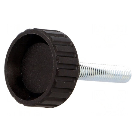 Buton de Reglare Poliamidă 32mm M8 40mm | Electronic-mag.ro | Componente Electronice