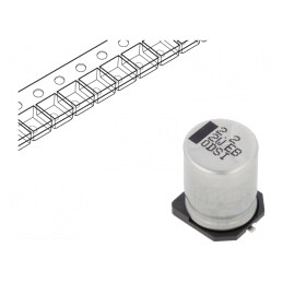 Condensator Electrolitic SMD 2,2uF 450V 10x13,5mm