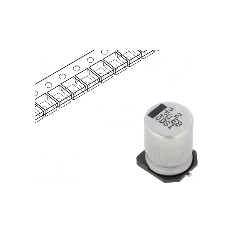 Condensator Electrolitic SMD 2,2uF 450V 10x13,5mm | Electronic-mag.ro | Componente Electronice