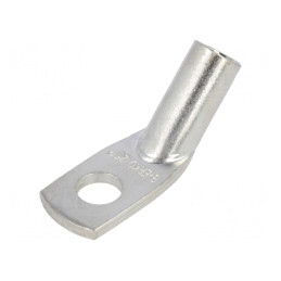 Vârf Inelar Tubular M8 25mm2 Crimpat Unghi 45° | Electronic-mag.ro | Componente Electronice