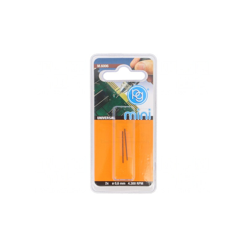 Burghiu Metal Ø 0,6mm HSS 2buc | Electronic-mag.ro | Componente Electronice