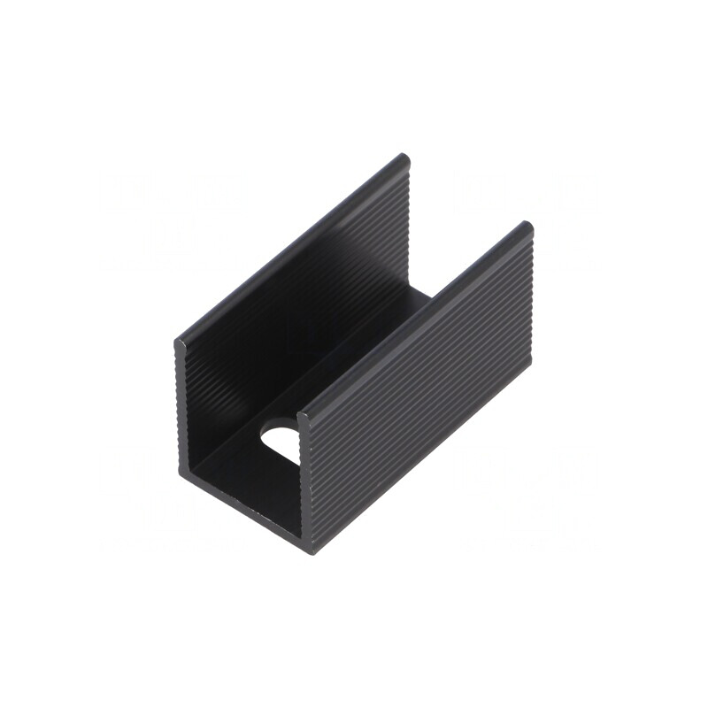 Radiator Negru Extrudat TO220 35x18x20mm 13K/W | Electronic-mag.ro | Componente Electronice