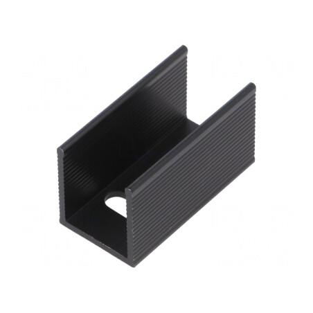 Radiator Negru Extrudat TO220 35x18x20mm 13K/W | Electronic-mag.ro | Componente Electronice
