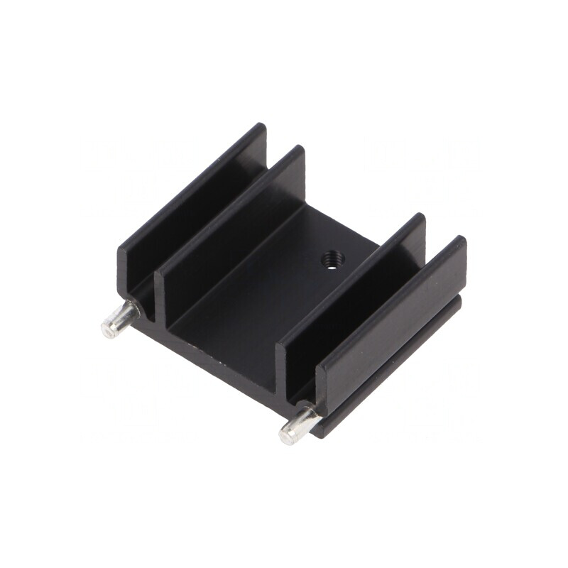 Radiator Extrudat TO220 Negru 25x29x12mm 14K/W | Electronic-mag.ro | Componente Electronice Radiator Extrudat TO220 Negru 25x29x12mm 14K/W | Electronic-mag.ro | Componente Electronice