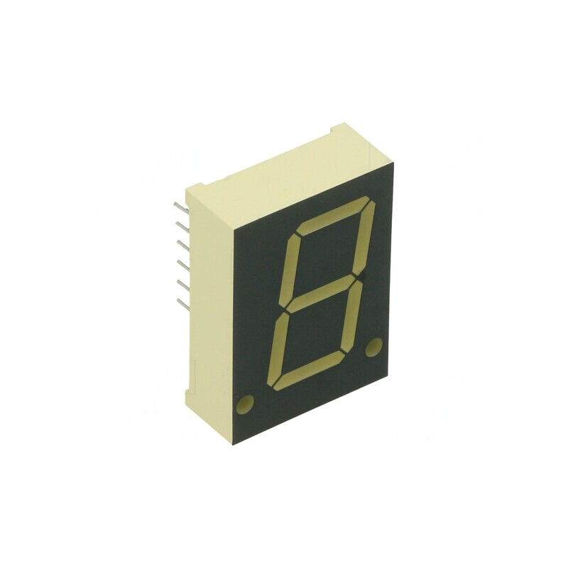 Afișaj LED cu 7 Segmente 20,32mm Galben Anod | Electronic-mag.ro | Componente Electronice Afișaj LED cu 7 Segmente 20,32mm Galben Anod | Electronic-mag.ro | Componente Electronice
